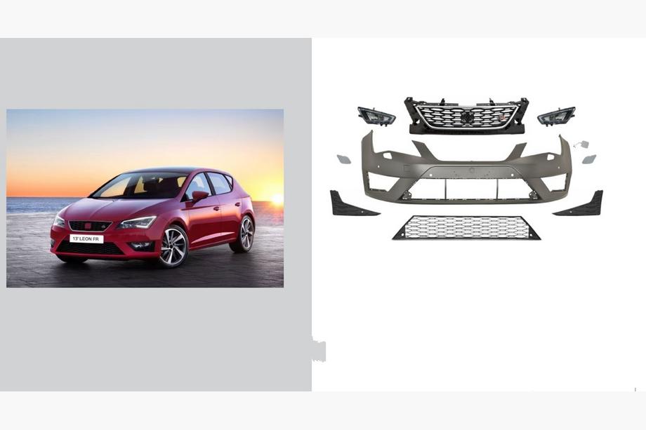 Seat Leon 2013-2020 Kit de carrocería FR (Para 2013-2017) Image