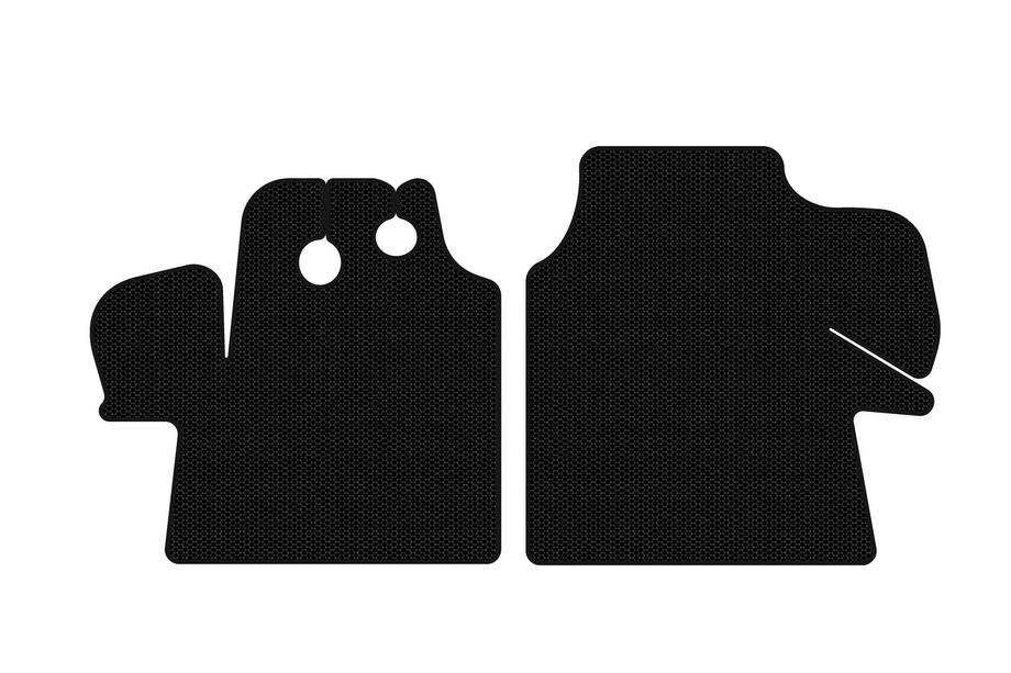 Fiat Ducato 1995-2006 Alfombrillas de goma Carsuit (2002-2006, negras) Image