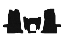 Ford Transit 2000–2014 Alfombrillas de goma Carsuit (2000-2006, 1+1, manual, negras) foto 1