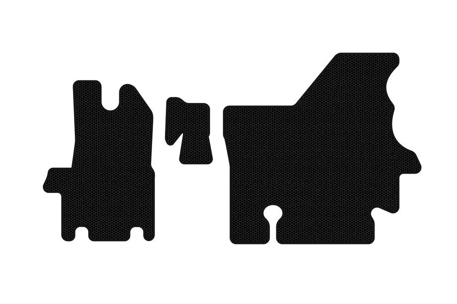 Renault Master 1998-2010 Alfombrillas de goma Carsuit (1998-2003, negras) Image