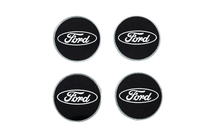 Ford Tapacubos centrales 54.5/50mm negros (juego de 4) foto 1