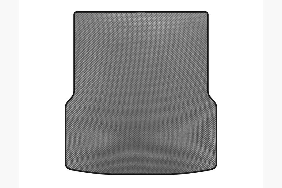 Tesla Model S 2012– Alfombrilla delantera de maletero EVA (4WD, 2012-2021, Gris) Image