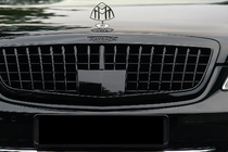 Mercedes S-сlass W221 2005-2013 Parrilla delantera Maybach Black (2009-2013) foto 1
