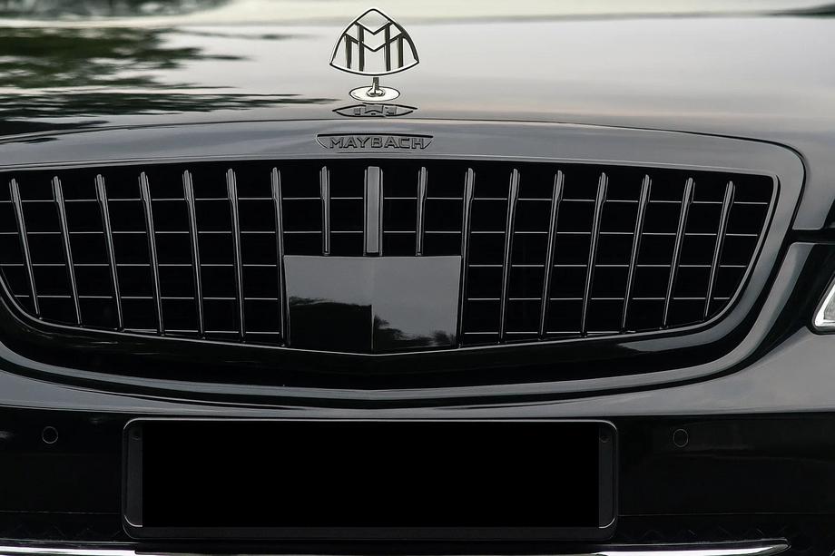 Mercedes S-сlass W221 2005-2013 Parrilla delantera Maybach Black (2009-2013) Image