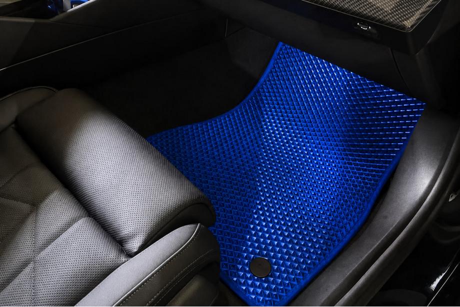 BMW 5/i5 Series G60/G60E/G61 2023- Alfombrillas EVA (Para G60/61, Azul) Foto 2
