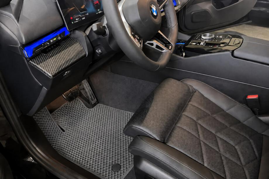 BMW 5/i5 Series G60/G60E/G61 2023- Alfombrillas EVA (Para G60/61, Gris) Foto 1