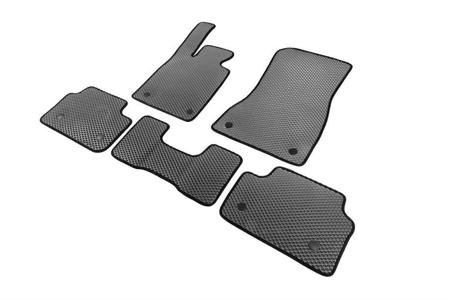 BMW 5/i5 Series G60/G60E/G61 2023- Alfombrillas EVA (Para G60/61, Gris) Foto 5