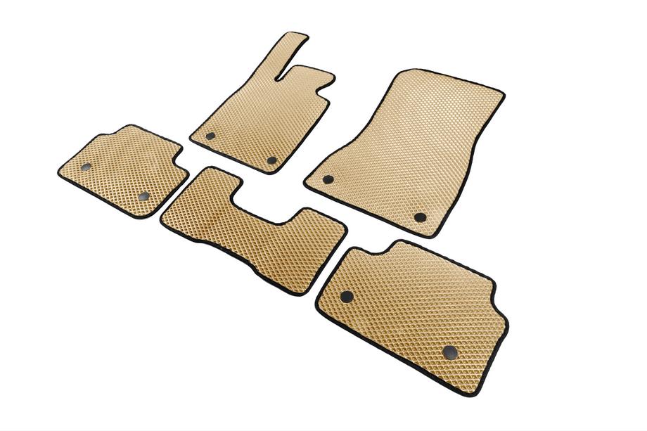BMW 5/i5 Series G60/G60E/G61 2023- Alfombrillas EVA (Para G60/61, Beige) Foto 5