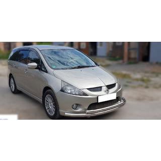 Defensa Delantera ST014 (Acero Inoxidable) Mitsubishi Grandis 2003-2011 foto 3