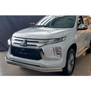 Defensa Delantera F3-60 (2020+, Acero Inoxidable) Mitsubishi Pajero Sport 2015- foto 2