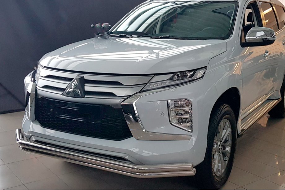 Mitsubishi Pajero Sport 2015- Defensa Delantera F3-60 (2020+, Acero Inoxidable) Foto 2