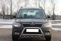 Skoda Yeti 2009-2017 Defensa Delantera WT003 (Acero Inoxidable) foto 1