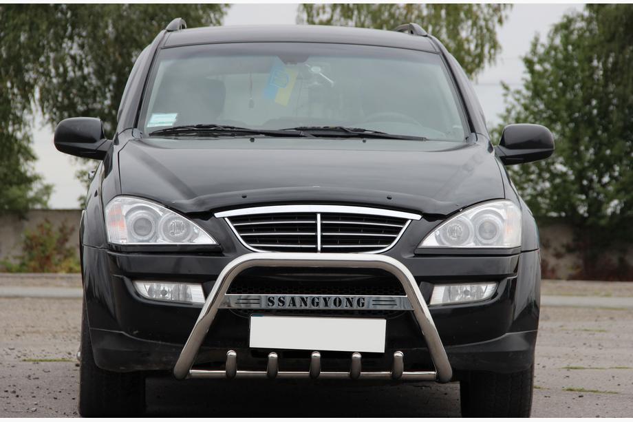 SsangYong Kyron 2005-2014 Defensa Delantera WT004 Acero Inoxidable Image