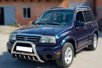 Suzuki Vitara 1998-2006 Defensa Delantera WT004 Acero Inoxidable foto 3