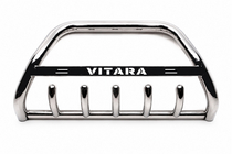 Suzuki Vitara 1998-2006 Defensa Delantera WT004 Acero Inoxidable foto 4