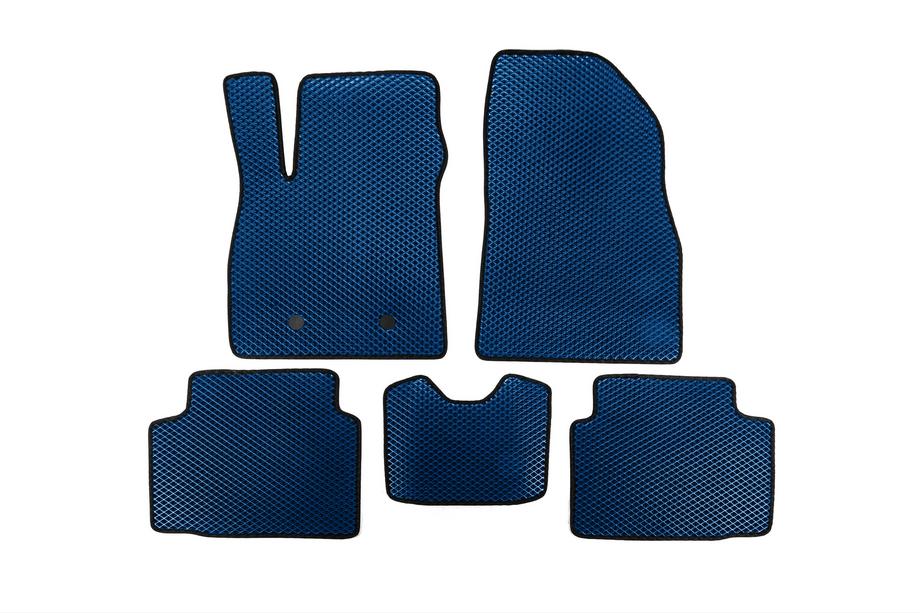 Renault Duster 2024- Alfombrillas EVA (2WD, Azul) Image