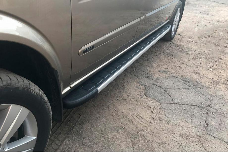 Mercedes Viano 2004-2014 Estribos Laterales Duru (2 uds., Aluminio) Image
