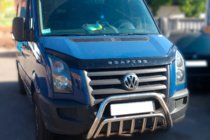 Volkswagen Crafter 2006-2016 Defensa Delantera WT002 (Acero Inoxidable) foto 1