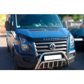 Defensa Delantera WT002 (Acero Inoxidable) Volkswagen Crafter 2006-2016 foto 1