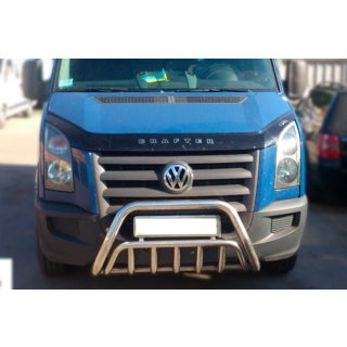 Defensa Delantera WT002 (Acero Inoxidable) Volkswagen Crafter 2006-2016 foto 2