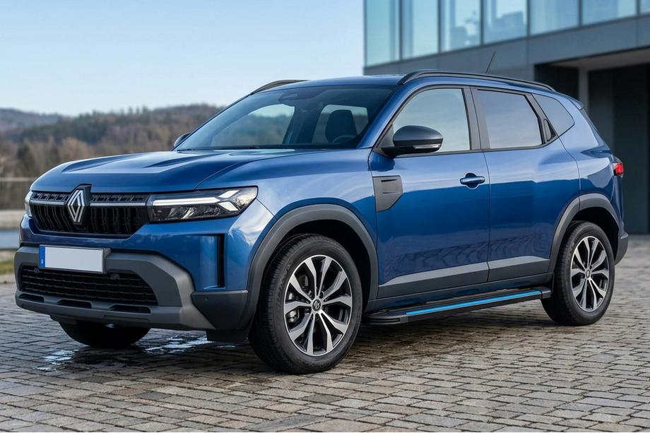 Renault Duster 2024- Estribos Laterales Maya Blue (2 uds., Aluminio) Image