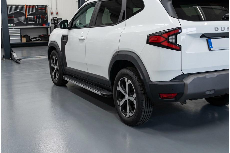 Renault Duster 2024- Estribos Laterales Maya V1 (2 uds., Aluminio) Image