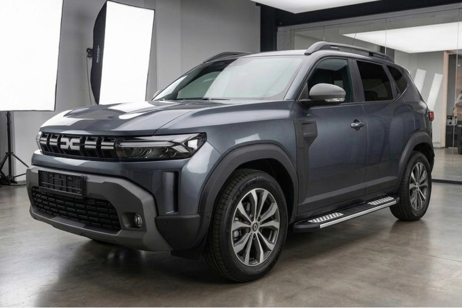 Renault Duster 2024- Estribos Laterales Tayga Grey V2 (2 uds., Aluminio) Image