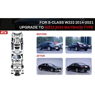 Kit de restyling a W223 Maybach (con manijas de puertas e insertos) foto 1