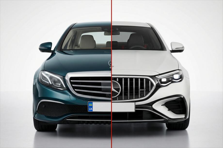 Mercedes E-class W213 2016-2023 Kit de restyling a W214 AMG E53 Image