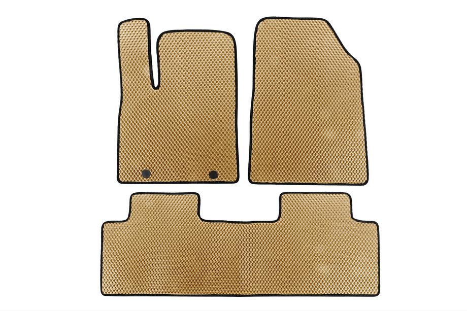BYD Atto 2/Yuan Up 2024– Alfombrillas EVA (para Yuan Up, Beige) Image