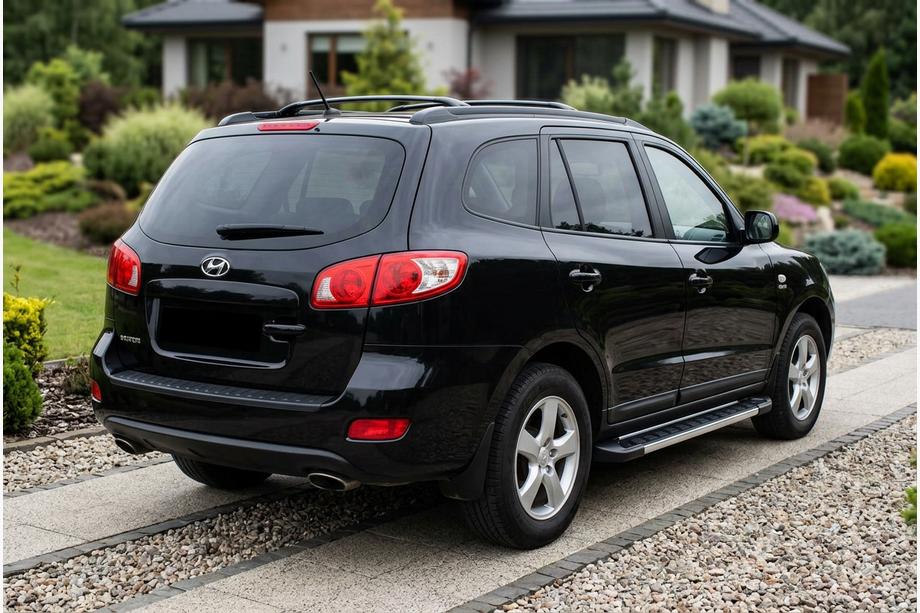 Hyundai Santa Fe 2 2006-2012 Estribos Laterales RedLine V1 (2 uds., Aluminio) Image