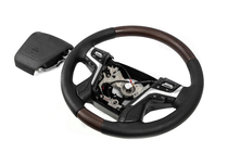 Toyota Land Cruiser Prado 150 2009-2023 Volante calefactable (madera oscura) foto 7