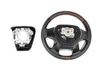Toyota Land Cruiser Prado 150 2009-2023 Volante calefactable (madera oscura) foto 9