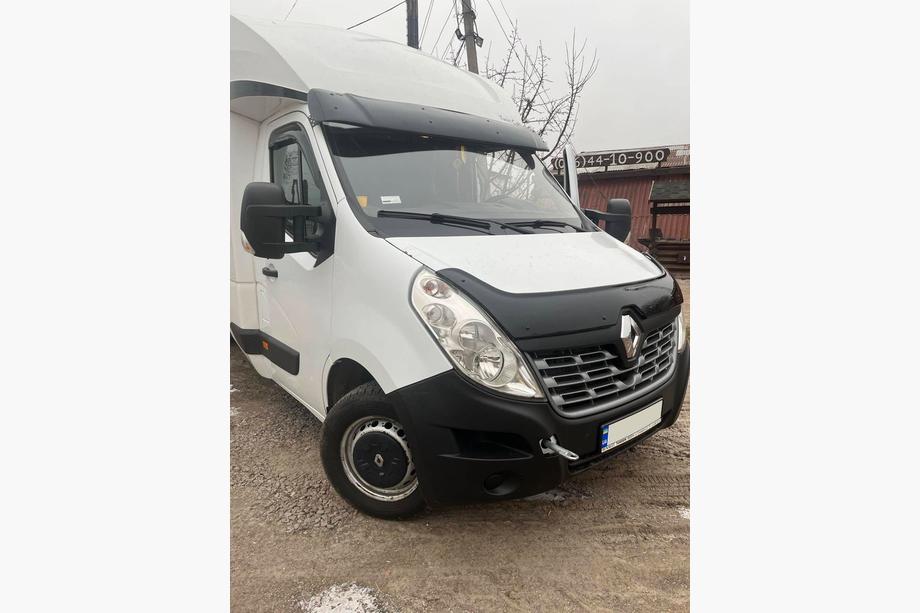 Nissan NV400 2010-2024 Visera para parabrisas V1 (negro brillo, 5mm) Foto 1