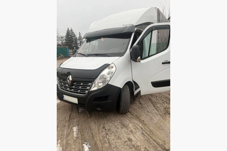 Nissan NV400 2010-2024 Visera para parabrisas V1 (negro brillo, 5mm) Foto 3