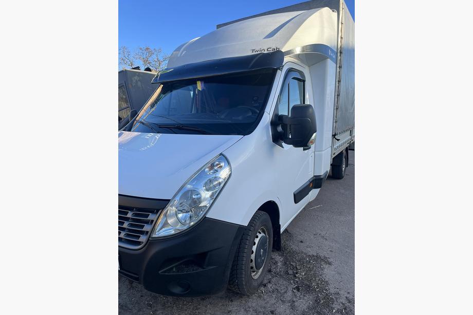 Opel Movano 2010-2021 Visera para parabrisas V1 (negro brillo, 5mm) Foto 4