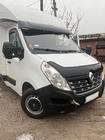 Renault Master 2011-2023 Visera de parabrisas V1 (negro brillo, 5mm) foto 1