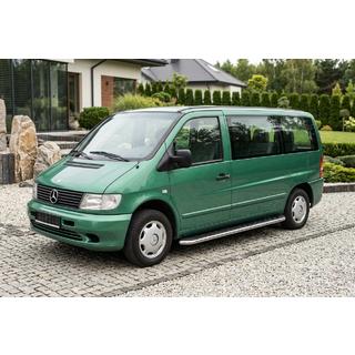 Estribos Laterales Maydos V1 (2 uds., Aluminio y Acero Inoxidable) Mercedes Vito W638 1996-2003 foto 1