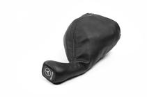Mercedes E-class W210 1995-2002 Funda y pomo de cambio sin marco (cuero) foto 4