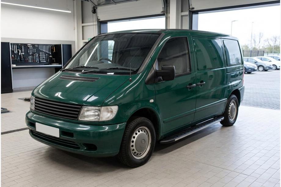 Mercedes Vito W638 1996-2003 Estribos Laterales Duru (2 uds., Aluminio) Image