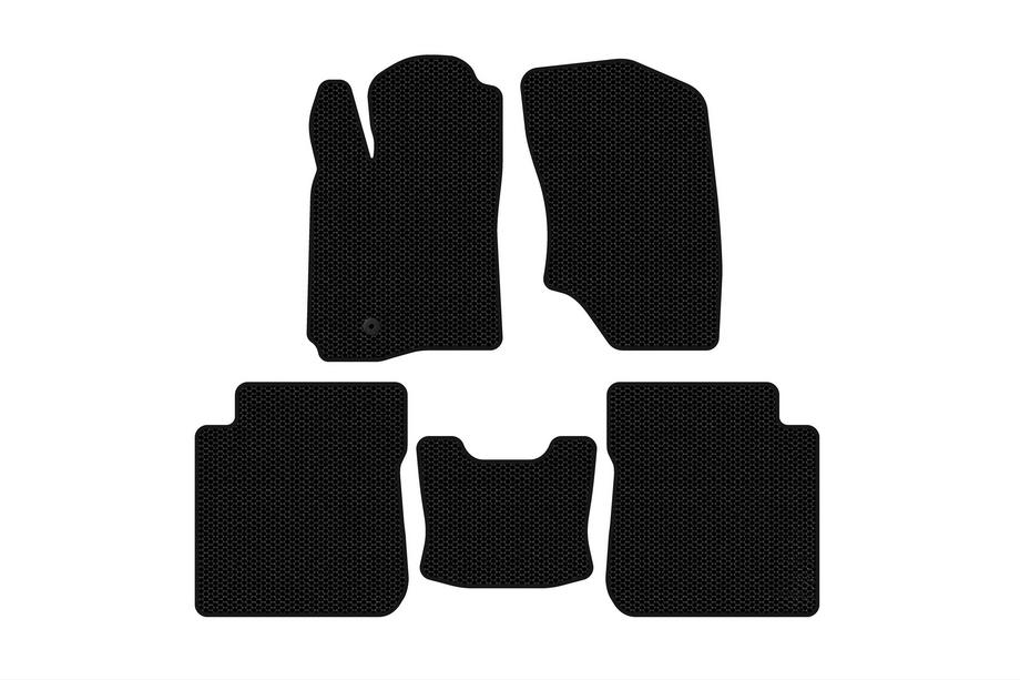 Mitsubishi Outlander 2001-2006 Alfombrillas de Goma Carsuit (Negras) Foto 1