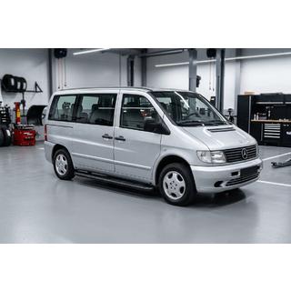 Estribos Laterales Bosphorus Black (2 uds., Aluminio) Mercedes Vito W638 1996-2003 foto 1