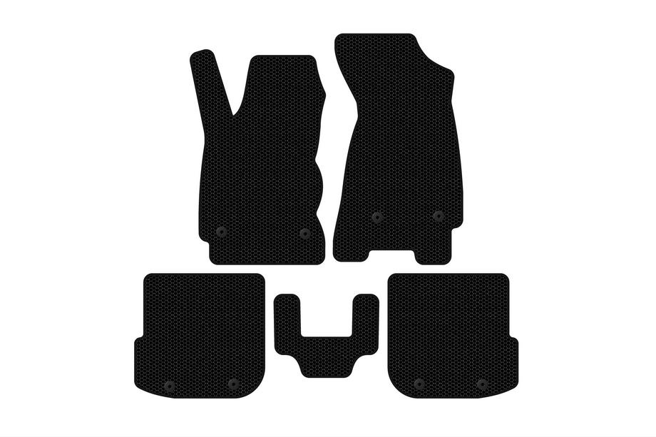 Audi A4 B5 1994–2001 Alfombrillas de goma Carsuit (Sedán, negras) Image