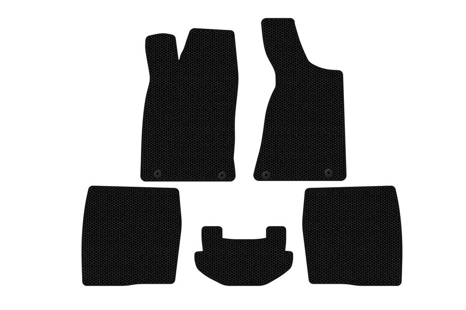 Audi 80/90 1987-1996 Alfombrillas de goma Carsuit (1987-1991, Sedan, negras) Foto 1