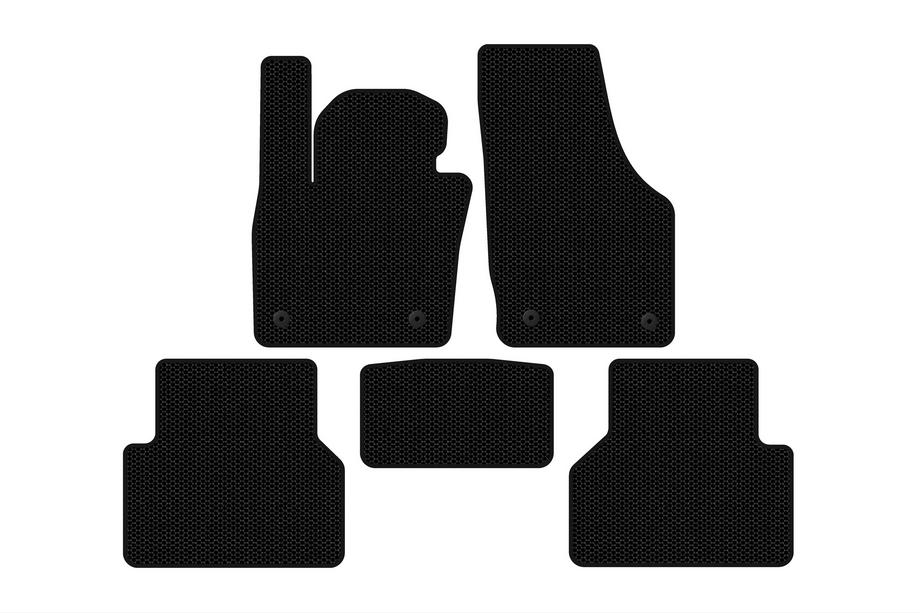Audi Q3 2011-2019 Alfombrillas de Goma Carsuit (Negras) Image