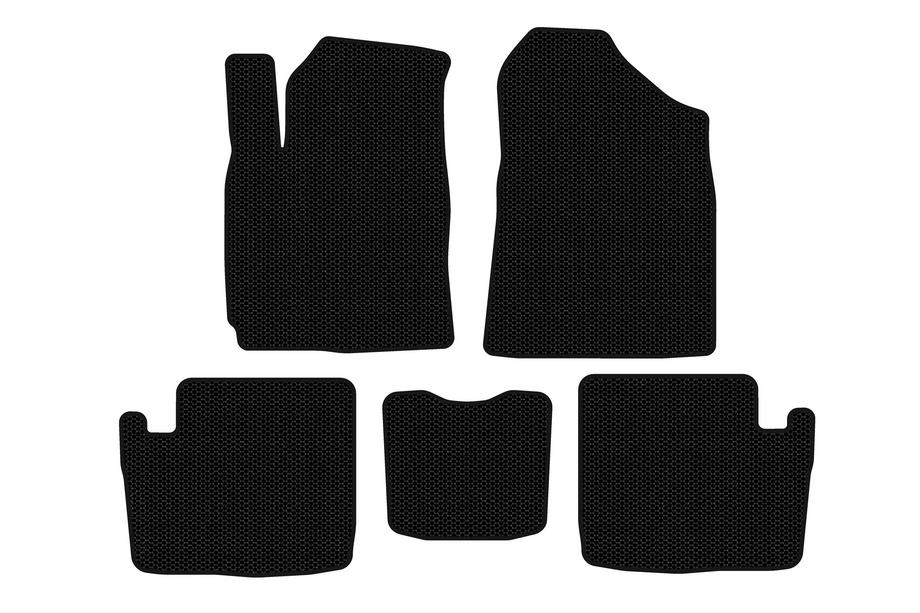 Chery Tiggo 1 2005-2016 Alfombrillas de goma Carsuit (2005-2009, negras) Image