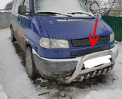 Volkswagen T4 Caravelle/Multivan 1990–2003 Cubierta inferior de parrilla foto 1