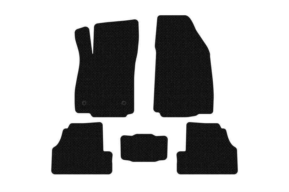 Chevrolet Trax 2012-2023 Alfombrillas de Goma Carsuit (2012-2019, Negras) Foto 1