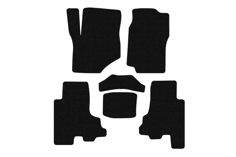 Chevrolet Trailblazer 2002-2012 Alfombrillas de Goma Carsuit (Negras) Image