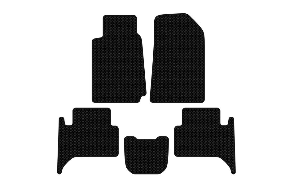 Chevrolet Trailblazer 2012-2019 Alfombrillas de goma Carsuit (2 filas, negras) Foto 1